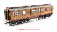 935003 Rapido LNER Dynamometer Car - E905202 - Faux Teak finish with BR Gill Sans lettering